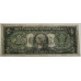 UNITED STATES OF AMERICA 1981 . ONE 1 DOLLAR BANKNOTE . ERROR . WET INK TRANSFER